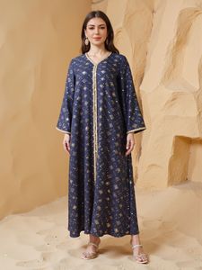 <span class=keywords><strong>Abbigliamento</strong></span> musulmano islamico abito in Mesh floreale abito in tinta unita 2 pezzi Casual set per autunno non tessuto per Dubai arabo Marocco - Product Image 4