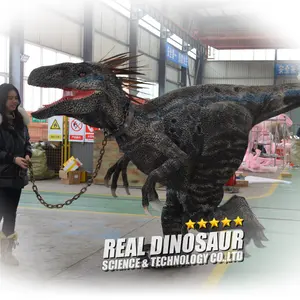 Disfraz de dinosaurio t-rex para adulto, personalizado, profesional