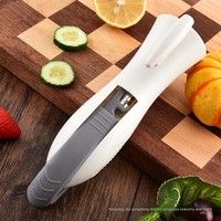 Keuken Huishoudelijke Handleiding Multifunctionele RVS Zes-in-één Draagbare Slijper Fruitmes Schilmes Snelle Slijping