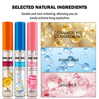 Sérum professionnel pour cils 3 couleurs, waterproof, volumisant, allongeant, longue tenue, rehausseur de cils, marque privée, OEM, ODM, en gros