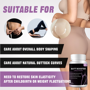 Produit à base de plantes, extrait naturel de plantes, booster doux pour l'agrandissement des hanches et des fesses, capsule d'extrait de ginseng - Product Image 4