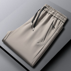 Herbst Neue Herren Stretch Atmungsaktive Sporthose Vielseitig Einsetzbar Übergröße Business Wasserdichte Gerade Freizeithose - Product Image 6