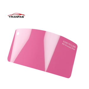 Pellicola Vinilica Premium PET Rosa <span class=keywords><strong>Principessa</strong></span> Lucida Autoriparante Antigraffio con Rilascio d'Aria per Cambio Colore Auto - Product Image 1