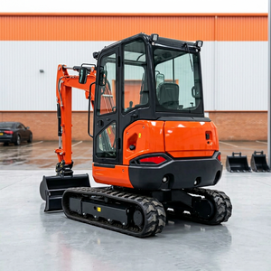 Kubota KX030-4 Mini <b>Excavator</b> Crawler Type 0.03m³ Bucket Capacity Low Noise Cab - Product Image 1