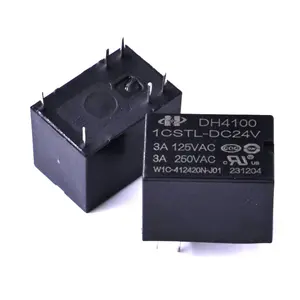 DH4100-1CSTL-DC24V Mini Relay PCB điện tín hiệu relay 5V 9V 12V 48V truyền thông 6 pin 5A mục đích chung tiếp sức