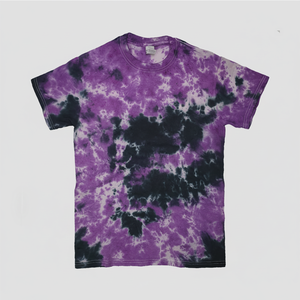 Venta al por mayor unisex Tie Dye camisetas verano estilo Hip Hop 100% algodón logotipo personalizado cuello tejido de punto para las mujeres - Product Image 1