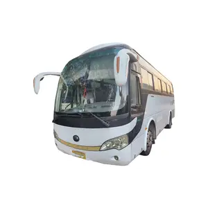 حافلات مستعملة للبيع ZK6908 حافلات يوتونج مستعملة LNG/CNG حافلات ومدربين 41 مقعدًا يورو III