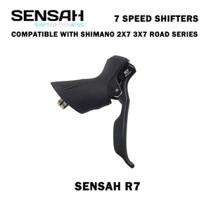 Palanca de Cambios para Bicicleta de <span class=keywords><strong>Carretera</strong></span> SENSAH R7, 2x7 Velocidades, Grupo de Desviadores para <span class=keywords><strong>SHIMANO</strong></span> - Product Image 4