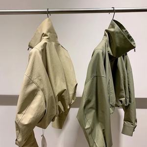 Nouvelle veste trench-coat haut de gamme pour femme, coupe courte, imperméable, coupe-vent, tendance, fine et légère - Product Image 2