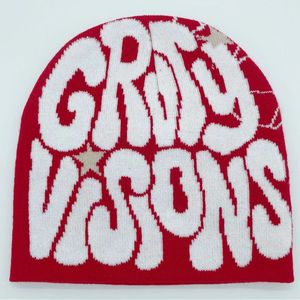 Unisex Jacquard Mùa Đông Beanie Mũ Biểu Tượng Tùy Chỉnh In Hợp Thời Trang Ấm Áp Dệt Kim Đầy Đủ In Ngụy Trang Dot Cung Mô Hình Bán Buôn - Product Image 4