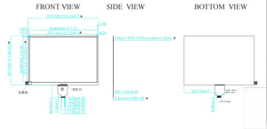 شاشة بحبر منخفض الدقة من خلال استهلاك الطاقة بشاشة <span class=keywords><strong>3</strong></span> ألوان (B/W/R) - Product Image 4