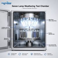 Cámara de Envejecimiento por Arco de Xenón ASTM G155 e ISO 4892-2 para Simulación de Luz Solar de Espectro Completo