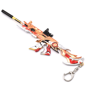 Promozione Metal Game Gun modello M416 il più appassionato e sacro portachiavi staccabile in metallo personalizzabile gioco da collezione giocattolo pistola - Product Image 2