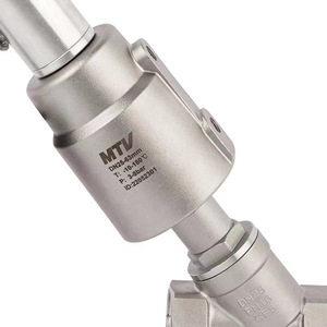 วาล์วเอ็นจิเนียร์แบบมุมเอียง Mtv ขนาด 3/4 นิ้ว เกลียว NPT สำหรับน้ำ - Product Image 2
