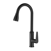 Robinet de cuisine populaire en acier inoxydable 304, mitigeur numérique tactile à levier unique, mitigeur de cuisine extractible à poser sur comptoir pour usage domestique