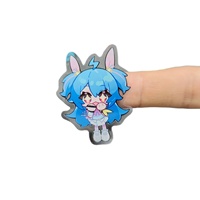 Autocollants adhésifs transparents en PVC pour dessins animés, impression couleur haute définition pour personnages de dessins animés découpés sur mesure