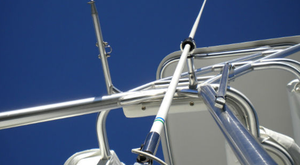 Antena Marina Shakespeare de 1.54m 427 VHF 156-163MHz, Antena Cromada con Cable RG58 de 18 pies (4.5m) con Conector PL259 en el Extremo - Product Image 2