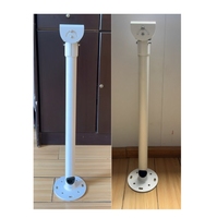 Support de caméra CCTV multi-angle de 1,2 à 2,4 m, en alliage d'aluminium, support mural de sécurité pour plafond, accessoires de surveillance murale
