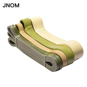 <span class=keywords><strong>Bande</strong></span> de résistance en latex naturel vert armée, taille personnalisée OEM, pour entraînement à domicile, favorisant la circulation sanguine - Product Image 3