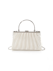 Bell Wholesale Elegant Luxury Evening Party Bag Pleated <b>Clutch</b> Chain Strap Crossbody Dress Dinner <b>Brides</b> Fashionable Classic - Product Image 4