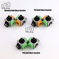 NSLikey Joystick Analogique 3D à Effet Hall pour Xbox One PS4 PS5, Stick Analogique Électromagnétique 3D - favor Union