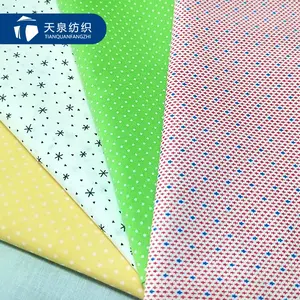 Tessuto Twill Tc per camicia da uomo in cotone 65/35 poliestere personalizzato stampato personalizzato