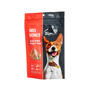 Sacchetti per alimenti per animali domestici di alta qualità sacchetti autosigillanti a fondo piatto modelli personalizzabili sacchetti per alimenti sigillati <span class=keywords><strong>sottovuoto</strong></span> - Product Image 2