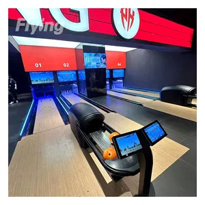 Indoor Duckpin Bowlingbaan Entertainmentuitrusting Bowlingbaan Compleet Van Bowlingbaan