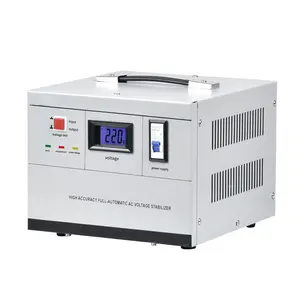 Low Voltage 50kva 60kva 70kva Servo Type Stabilizer Regulator Single Phase AC Automatic Voltage Regular Price