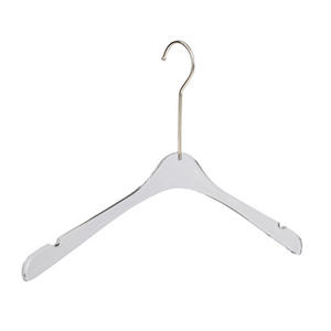 Acrylic Non-slip Transparent Detachable Seamless Hanger Plastic Women's and Men's <b>Clothes</b> Hold Pants <b>Clip</b> - Product Image 1