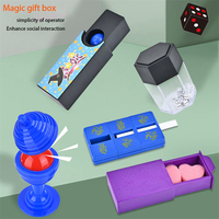 Jeu de tours de magie Brilliant Magic Case modifiable et Balls Magic Game Set Easy