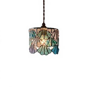 Lámpara de Techo Colgante de Diseño Contemporáneo con Cristales Acanalados en Forma de Diamante para Interiores de Lujo en Navidad y Pascua, Ecológica - Product Image 1