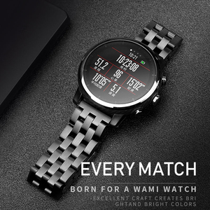 Para <span class=keywords><strong>Samsung</strong></span> <span class=keywords><strong>Galaxy</strong></span> 3 Watch 46mm S3 <span class=keywords><strong>active</strong></span> <span class=keywords><strong>2</strong></span> Reloj inteligente de lujo Banda de metal Correa de muñeca de acero inoxidable - Product Image 4