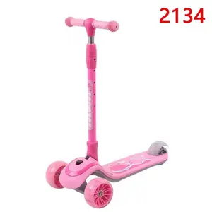 Venta al por mayor más barato 3 en 1 plegable niños Kick niño juguete equilibrio bicicleta Scooter 3 ruedas con asiento para niños de 2 3-4 5 10 años