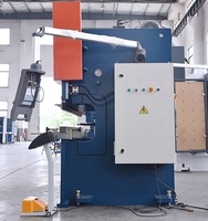 Machine de presse plieuse CNC automatique en aluminium et acier inoxydable 160T longueur de travail de 3200mm avec moteur et roulement