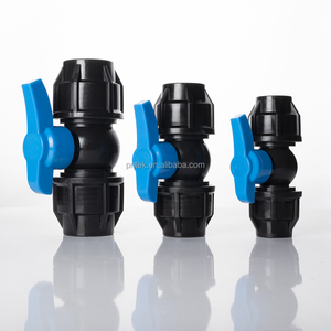 Sản phẩm mới trong <span class=keywords><strong>2025</strong></span> HDPE phụ kiện đường ống PP bóng van Công Đoàn van 1/2in 1in 2in 3in 4in Polypropylene phụ kiện nén - Product Image 1