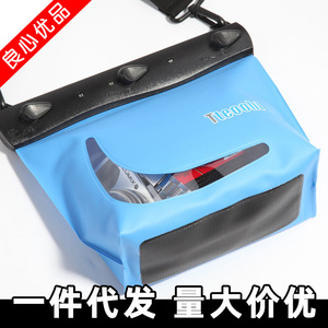 Tteoobl Bolsa impermeable L-619C con correa para el hombro arqueada y suave, bolsillo para teléfono móvil, unisex - Product Image 3