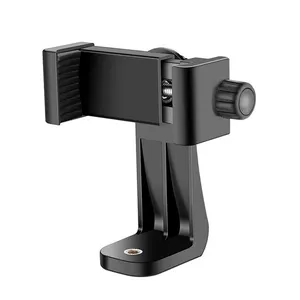 Universal Smartphone Tripé Adaptador Celular Suporte Mount Adapter Braçadeira Ajustável