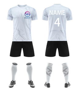 Camiseta Deportiva Transpirable de Fútbol, Uniforme de Poliéster/Nailon, Impresión Digital, Tops de Entrenamiento - Product Image 2