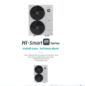 Unité de climatisation multi-split commerciale verticale Hi-Smart Series VRF R-410A éco-responsable - Product Image 1