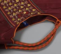 Sac fourre-tout en nylon brodé personnalisé en gros, réutilisable, grande capacité, avec poignées, pour le shopping, les voyages et l'usage quotidien