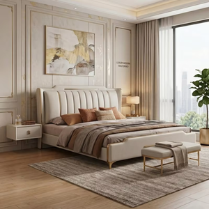 Base <span class=keywords><strong>de</strong></span> <span class=keywords><strong>Cama</strong></span> Tapizada Gris <span class=keywords><strong>de</strong></span> Lujo, Moderna con Cabecera Acolchada, para <span class=keywords><strong>Cama</strong></span> King o Queen - Product Image 1