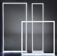 Panneau de plafond en gros 600x600mm, panneau lumineux LED 2x2, 48W