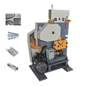 Machine de découpe et de perforation hydraulique combinée multifonctionnelle pour le travail du fer, état neuf, alimentation électrique - Product Image 3