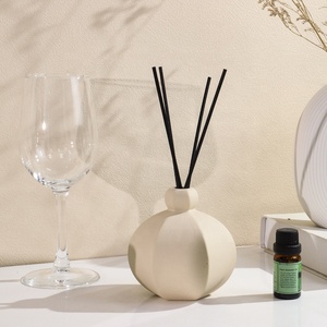 Ybh hiện đại sang trọng gốm sậy khuếch tán chai rỗng container cho trang trí nội thất Hoa Oải Hương mùi hương phòng ngủ nhà bếp sống xe du lịch - Product Image 2