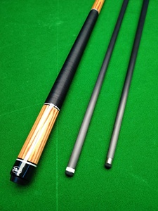 Chất lượng cao chuyên nghiệp sợi carbon hồ bơi <span class=keywords><strong>Cue</strong></span> <span class=keywords><strong>Stick</strong></span> 10.5mm/11.5mm/12.5mm/13mm tip, 1/2 doanh 100% carbon Butt handmade <span class=keywords><strong>Cue</strong></span> - Product Image 4