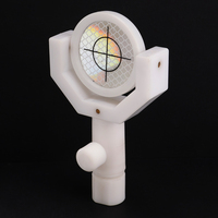 Prisme de moniteur blanc d'usine directe arpentage système de feuille de réflecteur prisme prisme optique pour accessoires topographiques