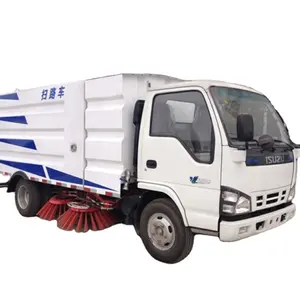 Camión barredor de vacío, camión barredor de calle montado en camión barredor de calle