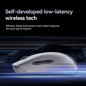 Souris de jeu VGN Fly Dragon Y2 <span class=keywords><strong>Pro</strong></span> légère 41g Tri-mode PAW3395 36000DPI 8Khz 650IPS FPS pour CSGO/VALORANT/<span class=keywords><strong>LOL</strong></span> - Product Image 4