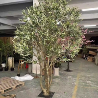 Olivier Olivier Grand Arbre Artificiel Moderne et Réaliste pour la Décoration Intérieure et Extérieure des Restaurants Hôtels Olivier